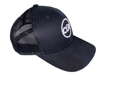 CÜR Snapback Trucker Cap (Black)